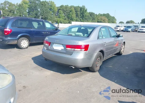 2008 Hyundai Sonata Gls V6 из США, поврежденный, VIN 5NPET46F28H379632